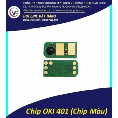 Chip OKI 401 (Chip Màu)