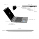 Laptop HP 240 G8 i3-1005G1/4GB/256GB/14.0FHD/BẠC/Win 10 SL (519A7PA)