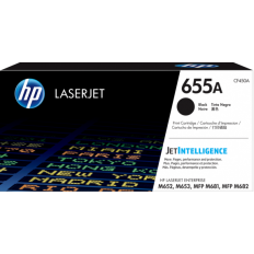 HP 655A Black Original LaserJet Toner Cartridge (CF450A)