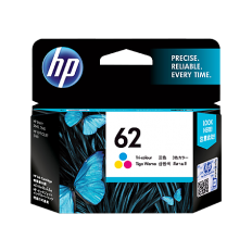 HP 62 Tri-color Original Ink Cartridge (C2P06AA)