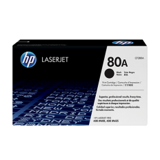 HP 80A Black Original LaserJet Toner Cartridge (CF280A)