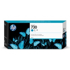 HP 730 300-ml Cyan Ink Cartridge (P2V68A)