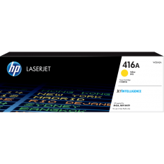 HP 416A Yellow Original LaserJet Toner Cartridge (W2042A)